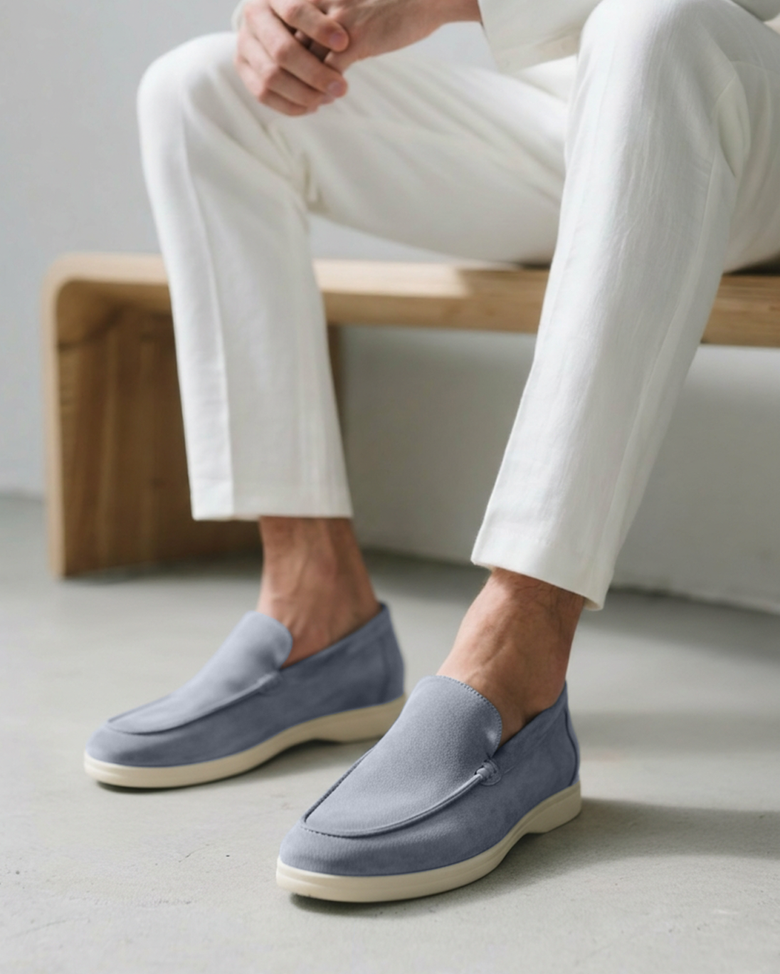 Prestique's Valmont Suede Loafers