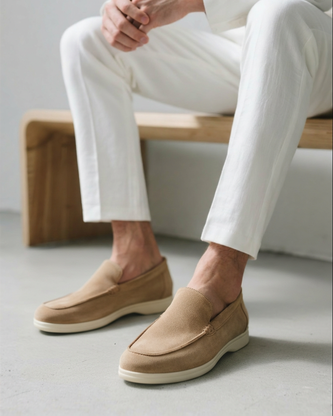 Prestique's Valmont Suede Loafers