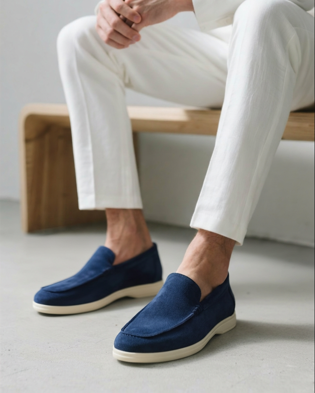 Prestique's Valmont Suede Loafers