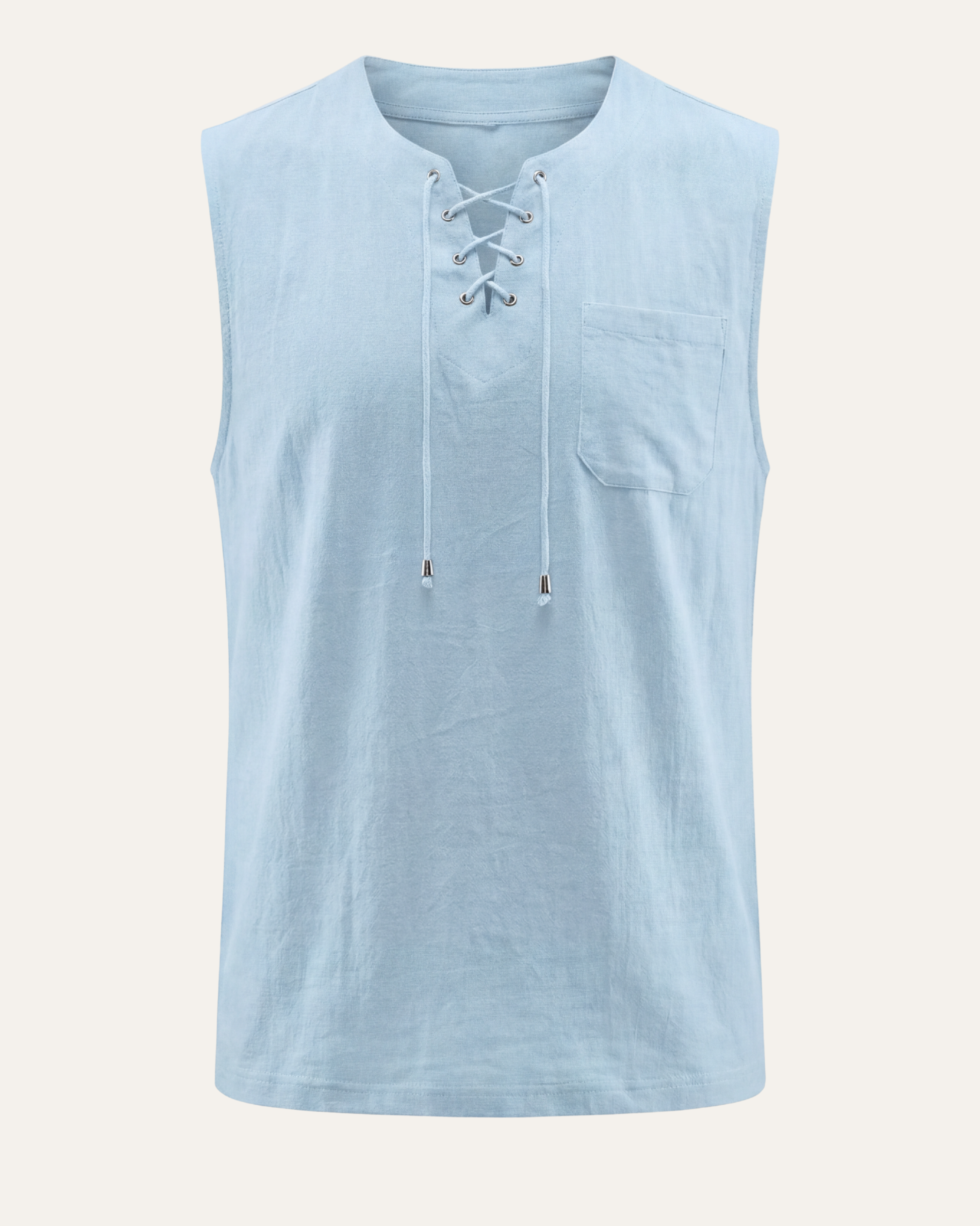 Santorini Lace-Up Tank