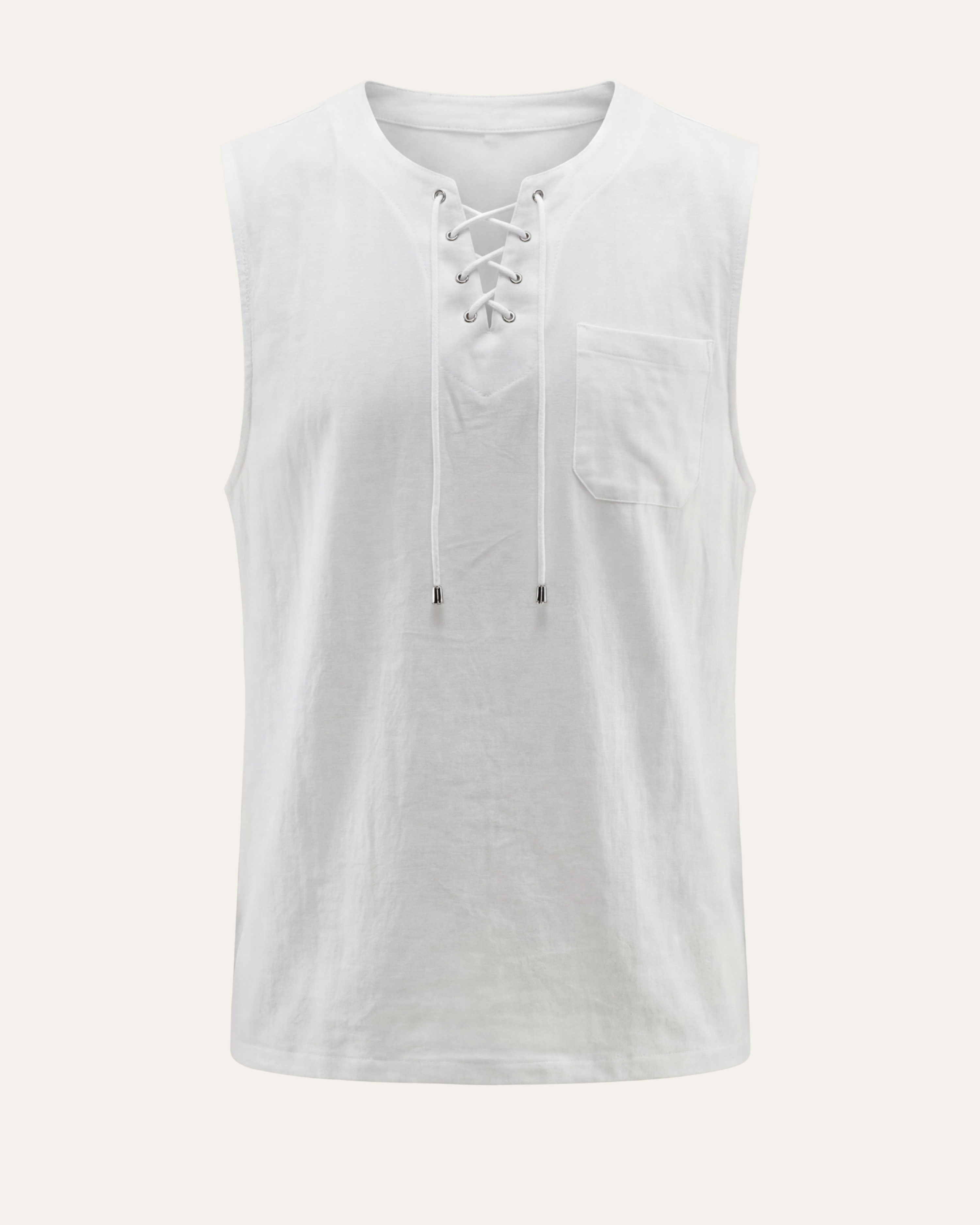 Santorini Lace-Up Tank