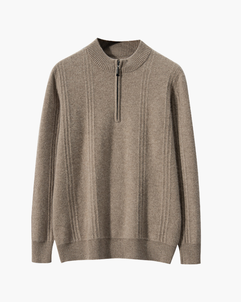 Prestique's Novara Cashmere Zip