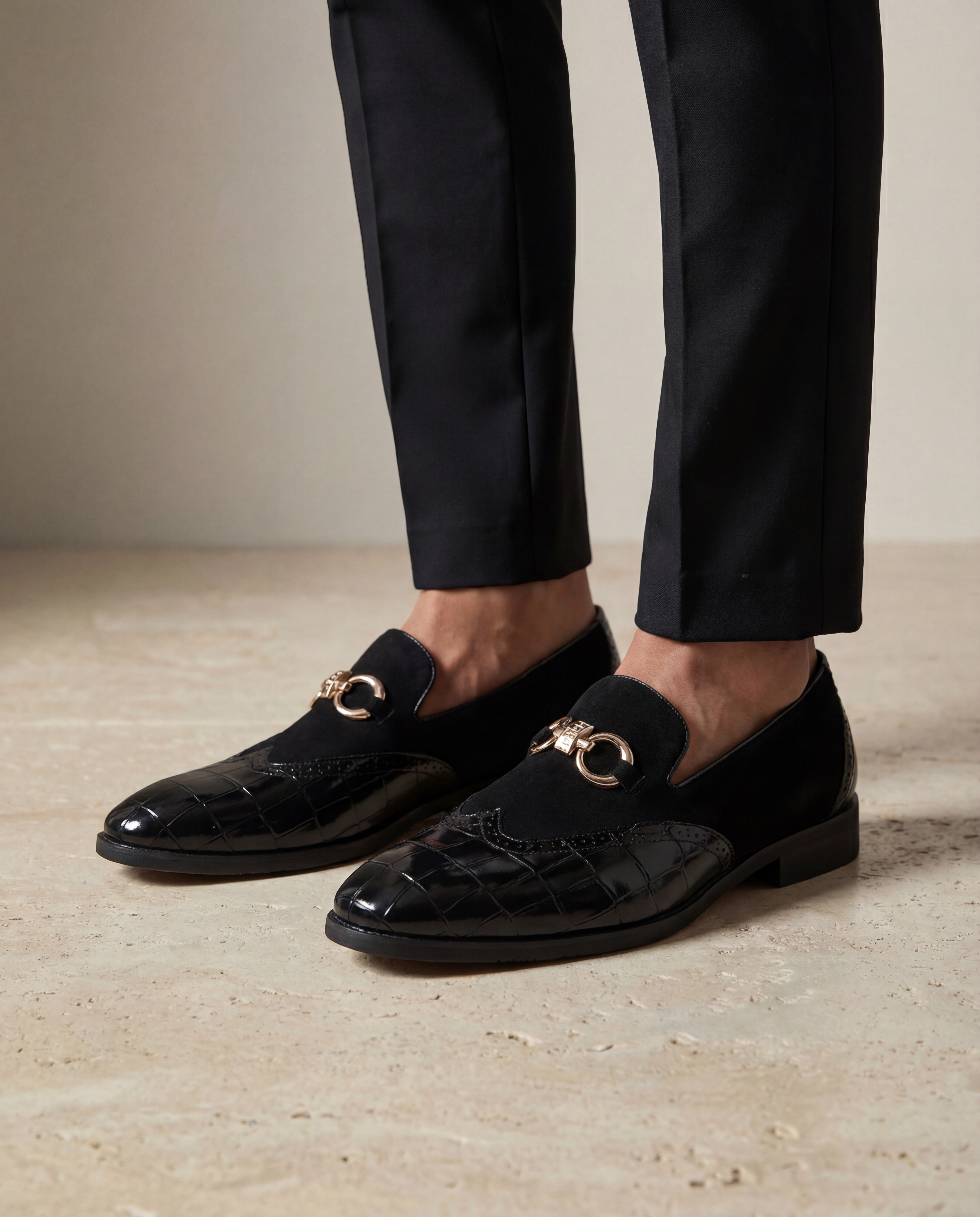 Savoy Patchwork Loafers