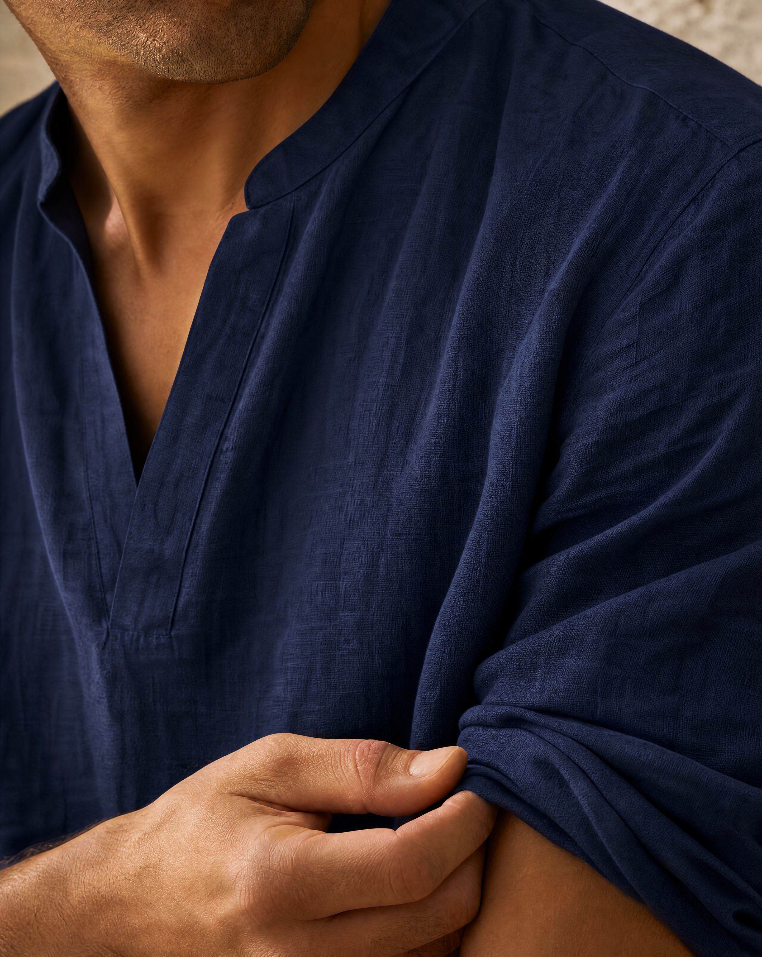 Saint-Tropez Linen Top