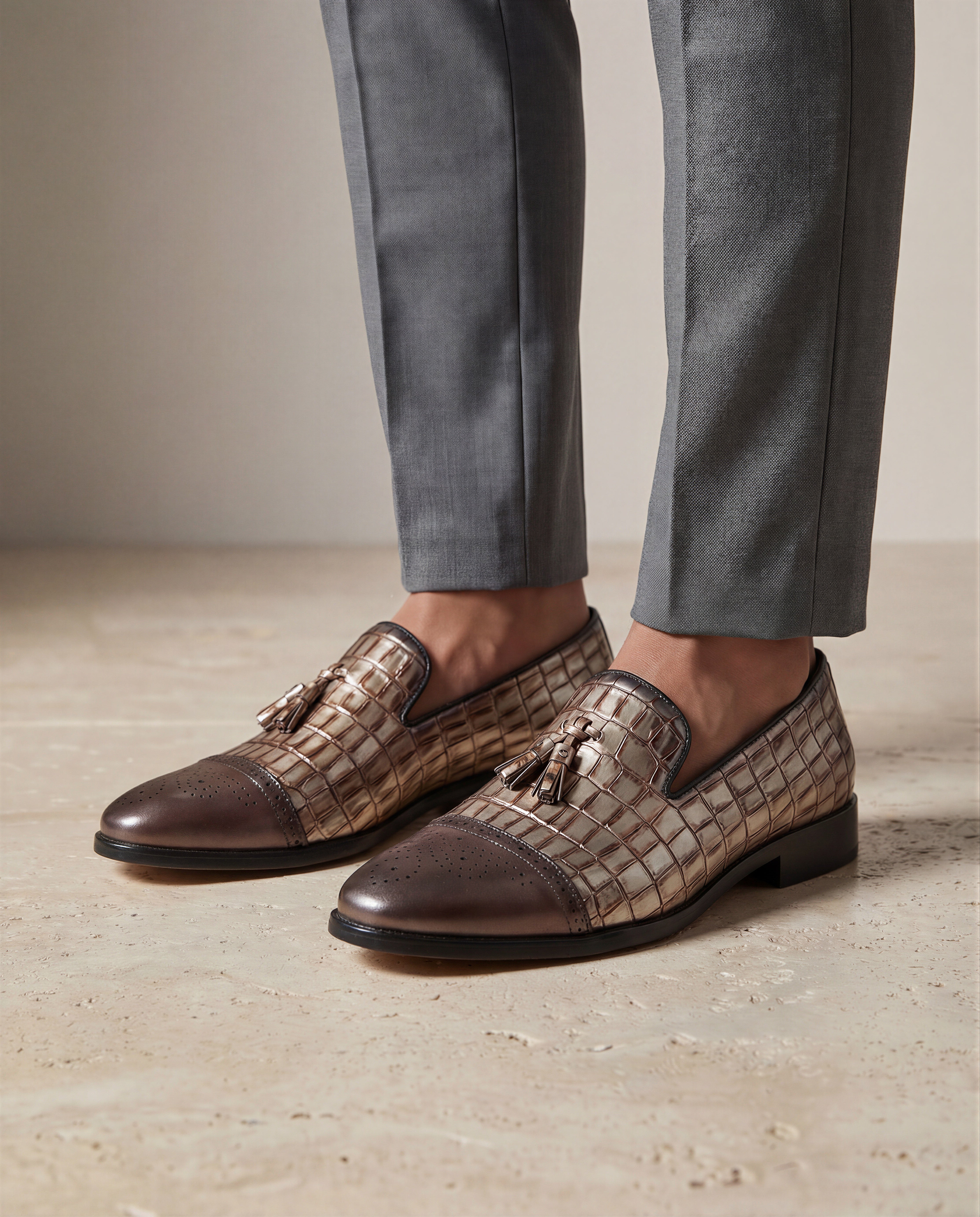 Cavendish Croc Loafers