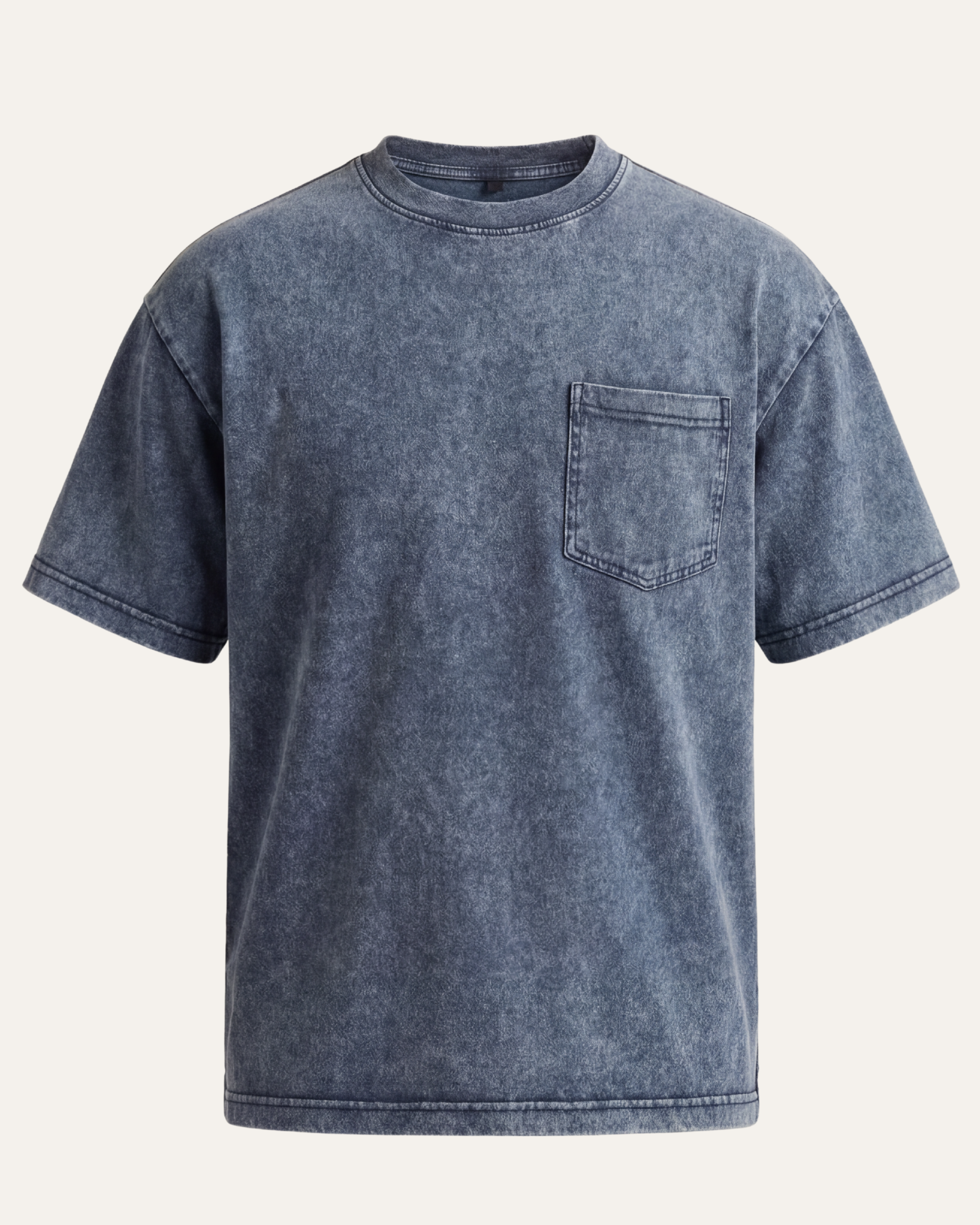 Riva Tee - Washed Blue
