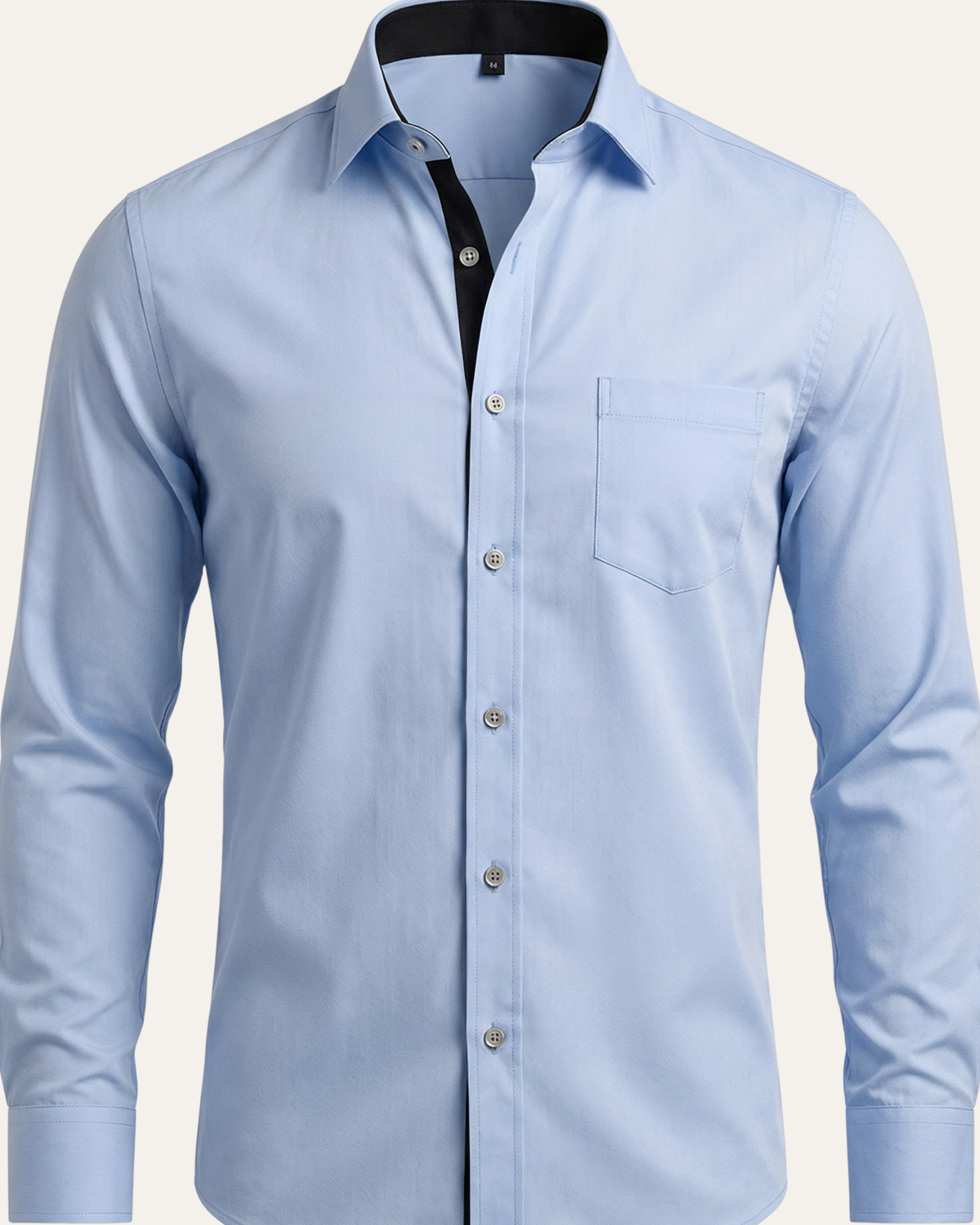 Colorblock Collar Shirt