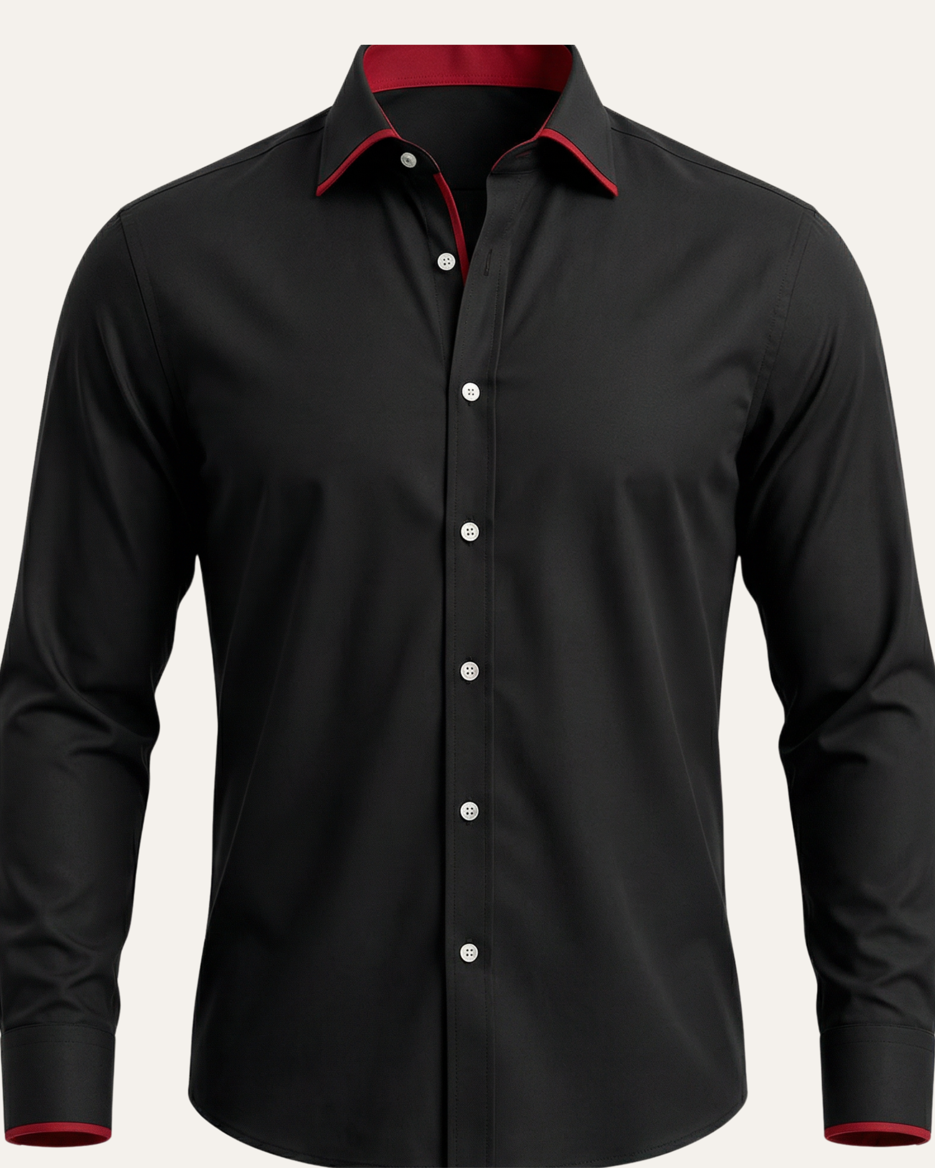 Colorblock Collar Shirt
