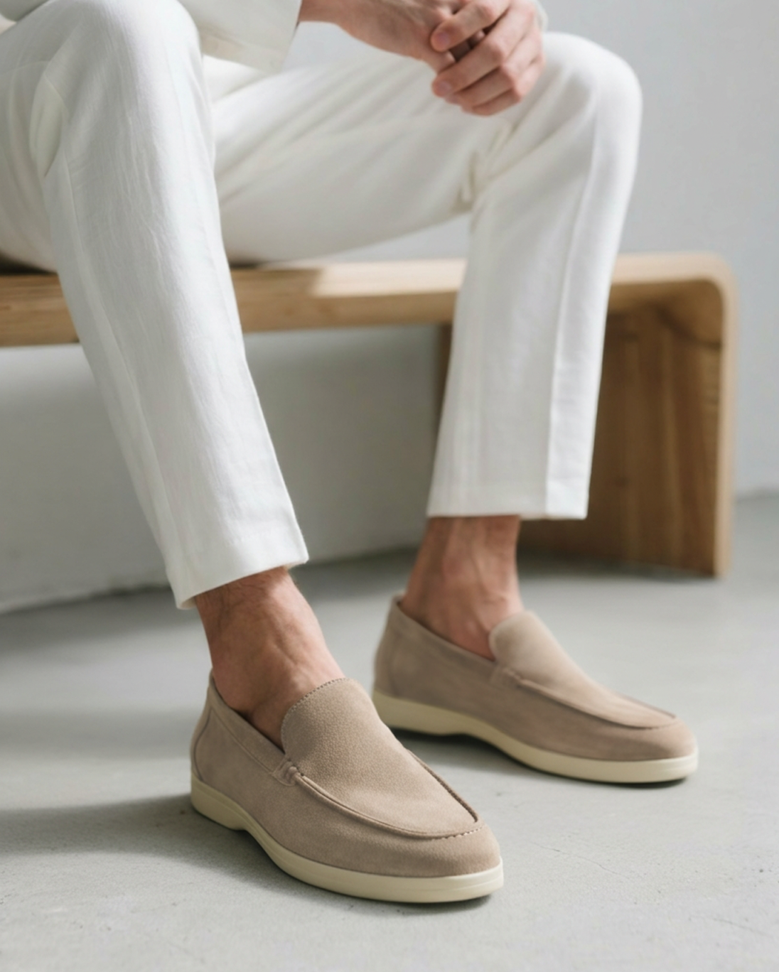 Prestique's Valmont Suede Loafers