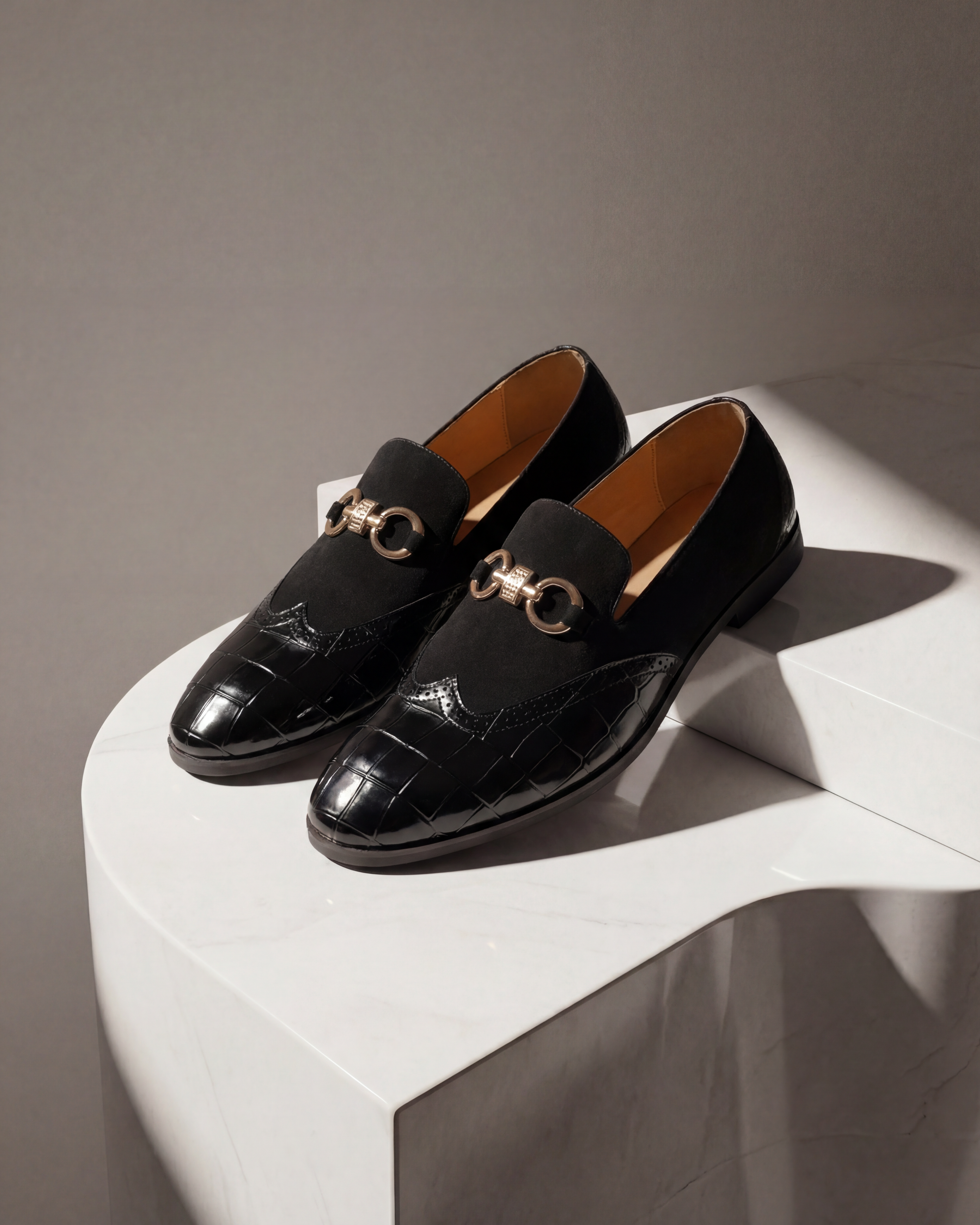 Savoy Patchwork Loafers