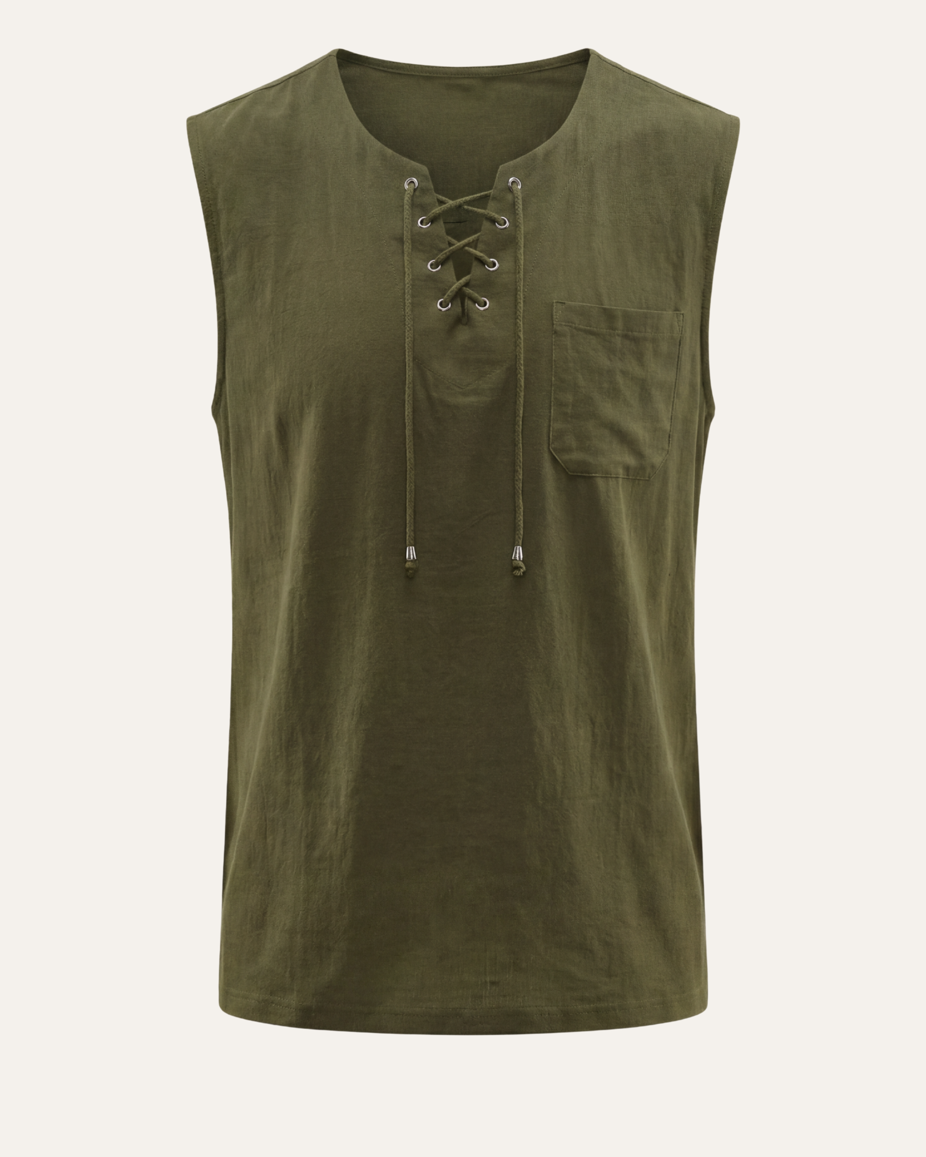 Santorini Lace-Up Tank